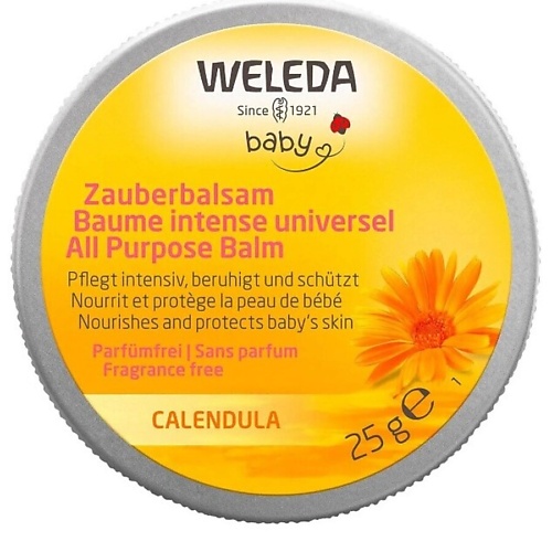 Бальзам для лица WELEDA Детский бальзам с календулой для лица и тела Calendula All Purpose