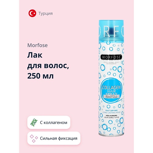 Лак для укладки волос MORFOSE Лак для волос COLLAGEN