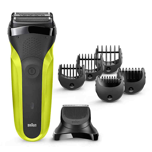 BRAUN Электробритва Series 3 Shave&Style 300bt Green