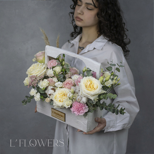 L'FLOWERS Ящик Мартини