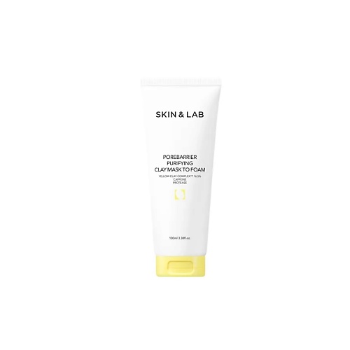 Пенка для снятия макияжа SKIN&LAB Маска для лица Porebarrier Purifying Clay Mask to Foam