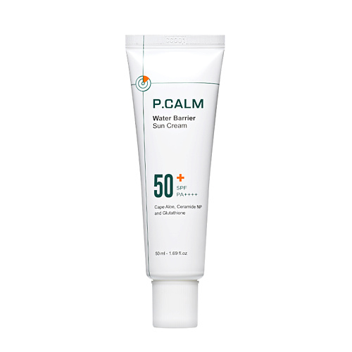 Солнцезащитный крем для лица P.CALM Крем для лица солнцезащитный  Water barrier Sun Cream SPF 50+ PA++++