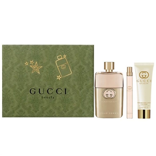 GUCCI Набор Guilty Pour Femme: Парфюмерная вода + Дорожный флакон + Лосьон 1.0