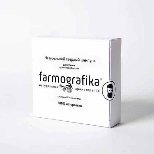 Шампунь для волос FARMOGRAFIKA Твердый шампунь для волос и бороды