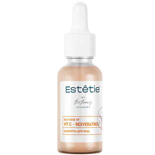 Сыворотка для лица ESTETIE Сыворотка для лица Vit C + Resveratrol