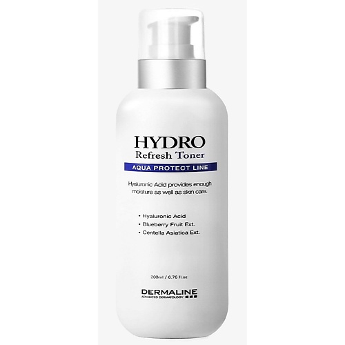 DERMALINE Тонер для лица HYDRO REFRESH TONER 200.0