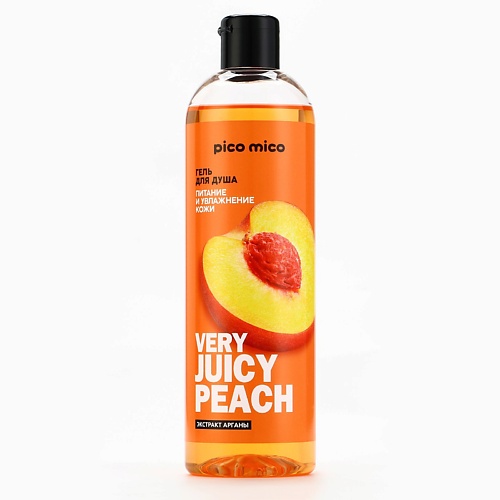 Гель для душа PICO MICO Гель для душа Very juicy peach, аромат персика