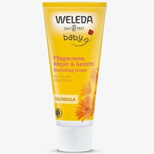 WELEDA Питательный успокаивающий крем с календулой для лица и тела Baby Calendula 50.0