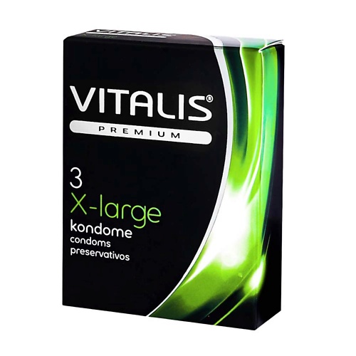 VITALIS Презервативы PREMIUM X-Large, Увеличенные 3.0