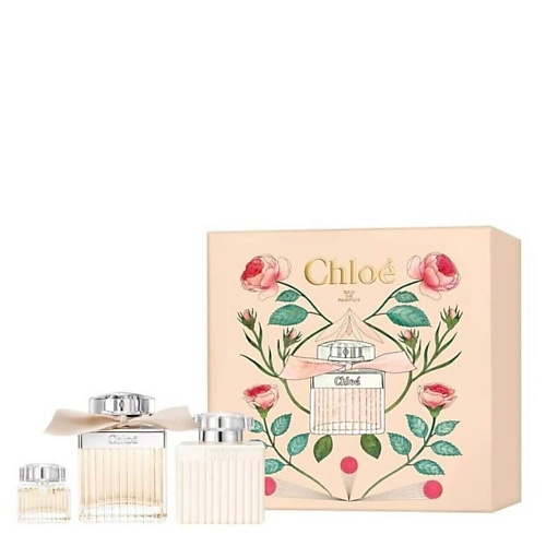 CHLOE Набор Chloé Eau de Parfum: Парфюмерная вода + Лосьон для тела + Минитаюра парфюмерной воды 1.0