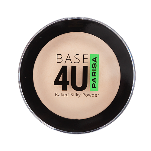 Пудра для лица PARISA COSMETICS Пудра запеченная Base 4U № 01 Light Beige PP2306