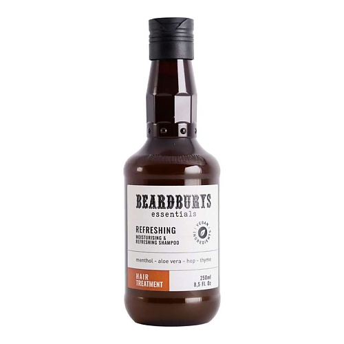 Шампунь для волос BEARDBURYS BeardBurys Освежающий шампунь Refreshing Shampoo