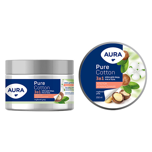 

AURA BEAUTY Крем для рук увлажняющий с глицерином и экстрактом алоэ 250.0, BEAUTY Крем для рук увлажняющий с глицерином и экстрактом алоэ