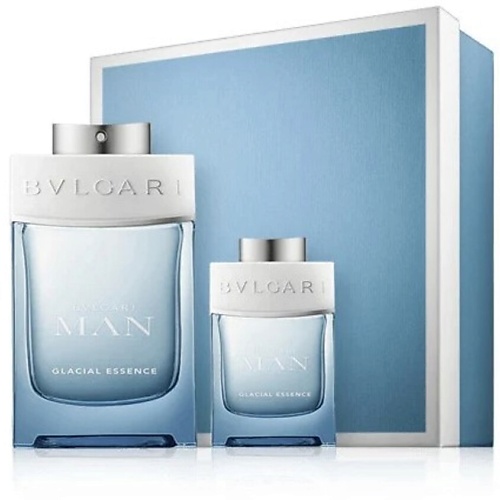 Набор парфюмерии BVLGARI Набор Man Glacial Essence: Парфюмерная вода + Парфюмерная вода в дорожном формате