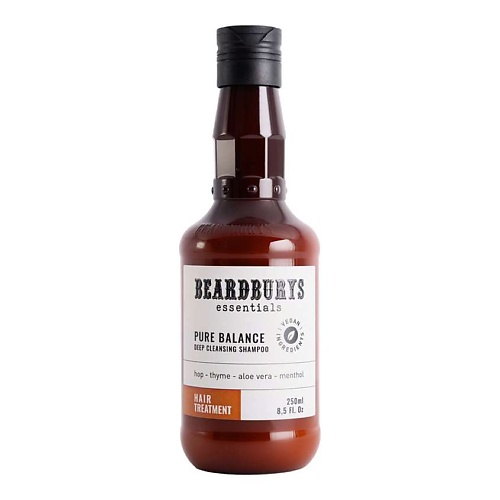 Шампунь для волос BEARDBURYS BeardBurys Шампунь против перхоти Pure Balance Shampoo