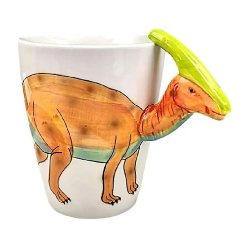 HOMIUM Кружка Kitchen, Dinosaur, 400мл (паразвролопхус)