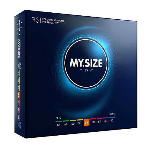 MYSIZE Презервативы ультратонкие, размер 57 36.0