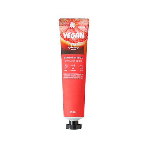 THE NICESS Паста зубная VEGAN Grapefruit 150.0