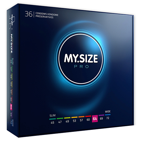 MYSIZE Презервативы ультратонкие, размер 64 36.0