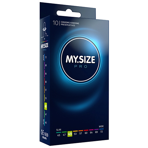 MYSIZE Презервативы ультратонкие, размер 49 10.0