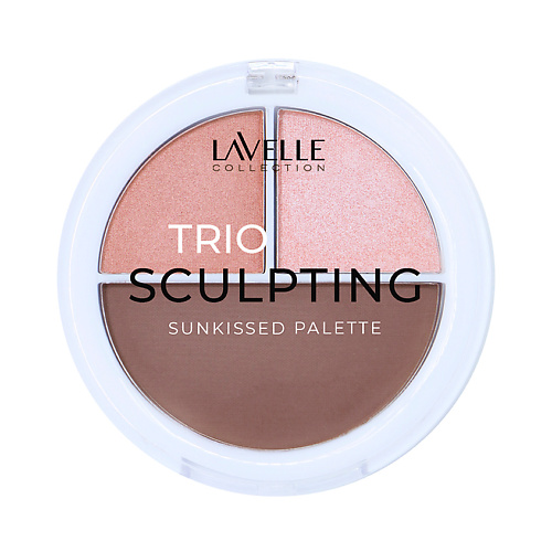 цена Контуринг LAVELLE COLLECTION Палетка для контуринга SUNKISSED TRIO