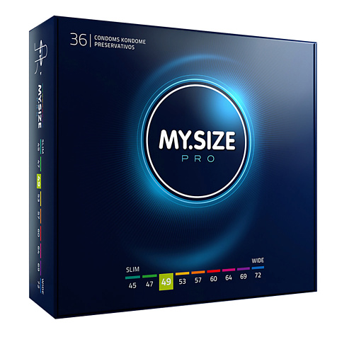 MYSIZE Презервативы ультратонкие, размер 49 36.0