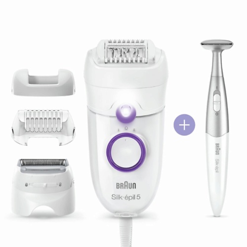  BRAUN Braun эпилятор Silk-epil 5 Series 5-825P 28 пинцетов,с подсветкой