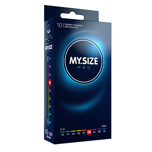 MYSIZE Презервативы ультратонкие, размер 60 10.0