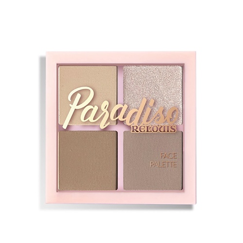 Контуринг RELOUIS Палетка для лица Paradiso Relouis Contouring Palette