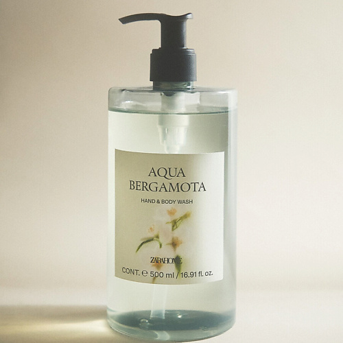 Мыло жидкое ZARA HOME Жидкое мыло aqua bergamot