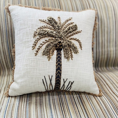 Чехол для подушки ARYA HOME COLLECTION Чехол для подушки 45x45 Oasis Palm