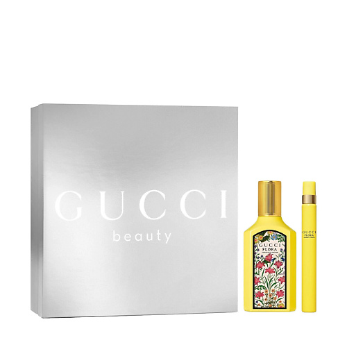 Набор парфюмерии GUCCI Парфюмерная вода Flora Gorgeous Orchid +флакон в дорожном формате