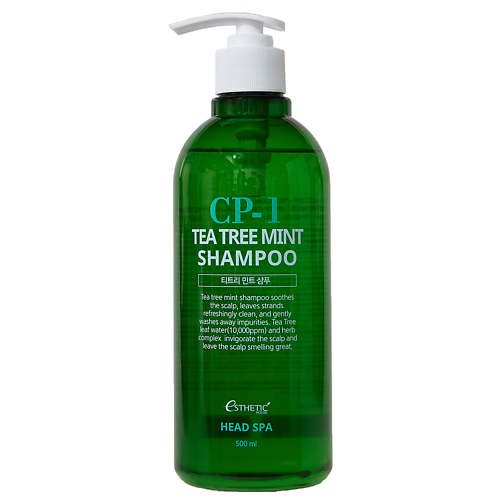 Шампунь для волос ESTHETIC HOUSE Шампунь для волос успокаивающий CP-1 TEA TREE MINT SHAMPOO