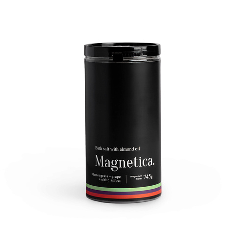 MAGNETICA. Магниевая соль для ванны с миндальным маслом Лемонграсс, Виноград, Белая Амбра 745.0