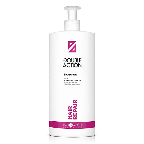 Шампунь для волос HAIR COMPANY Шампунь восстанавливающий HAIR REPAIR SHAMPOO DOUBLE ACTION