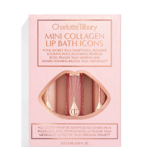 CHARLOTTE TILBURY Подарочный набор Mini Collagen Lip Bath Icons 8108₽