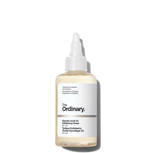 THE ORDINARY Отшелушивающий тонер с гликолевой кислотой Glycolic Acid 7% Exfoliating Toner 100.0