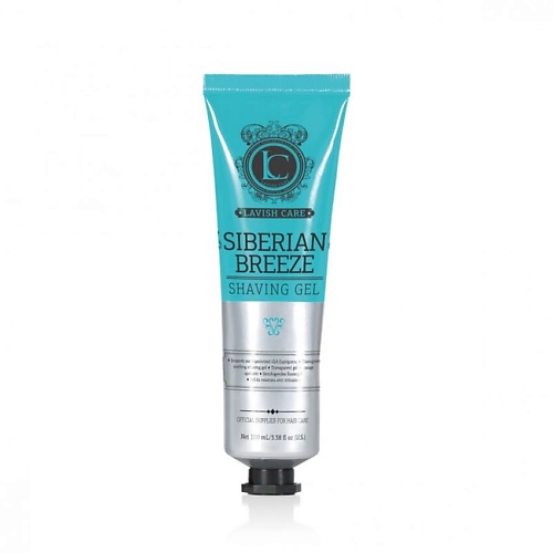 Гели для бритья LAVISH CARE Гель для бритья успокаивающий Siberian Breeze Shaving Gel 100.0