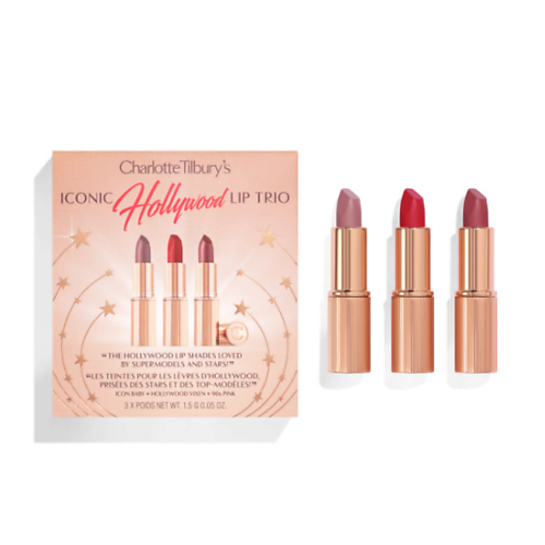 CHARLOTTE TILBURY Подарочный набор для губ Charlottes Iconic Hollywood Lip Trio 6516₽