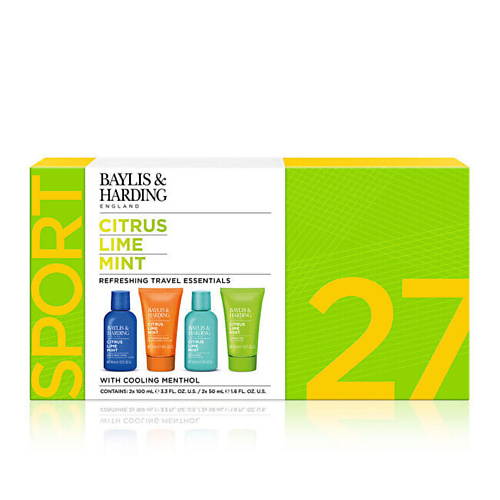 BAYLIS&HARDING BAYLIS & HARDING Набор для путешествий Lime & Mint