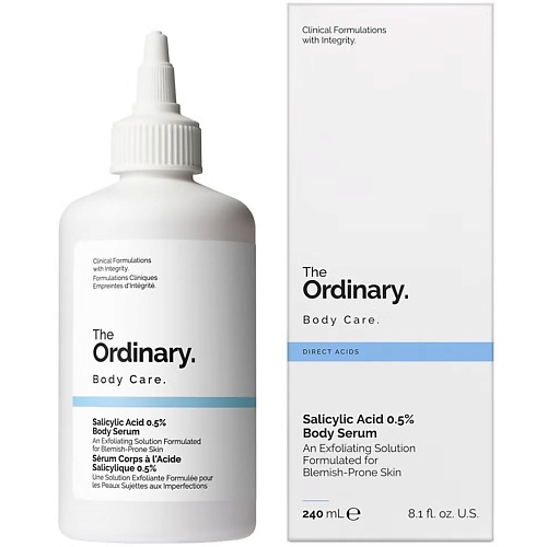 Сыворотка для тела THE ORDINARY Сыворотка для проблемной кожи тела Salicylic Acid 0.5% Body Serum