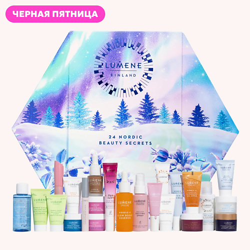 LUMENE Рождественский адвент календарь 24 Nordic Beauty Secrets