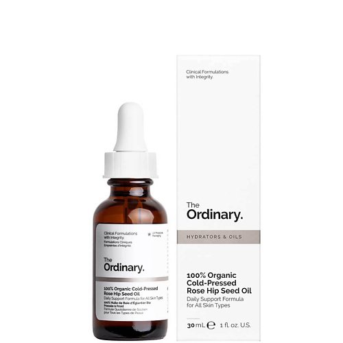 THE ORDINARY Органическое масло шиповника 100% Organic Cold Pressed Rose Hip Seed Oil 30.0