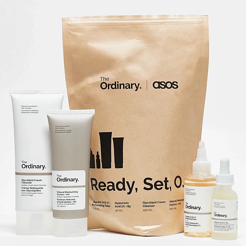 Набор средств для лица THE ORDINARY Набор средств для лица The Ordinary x ASOS Ready, Set, O.