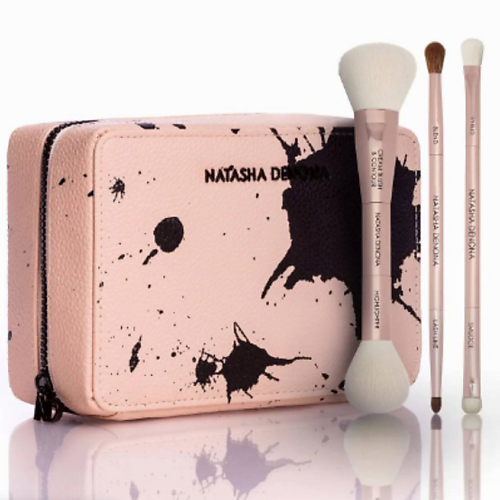 Косметичка NATASHA DENONA Дорожный набор-косметичка Brush Set and Makeup Pouch