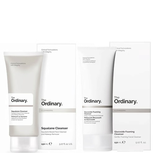 Набор средств для умывания THE ORDINARY Набор средств для умывания Double Cleanse Duo