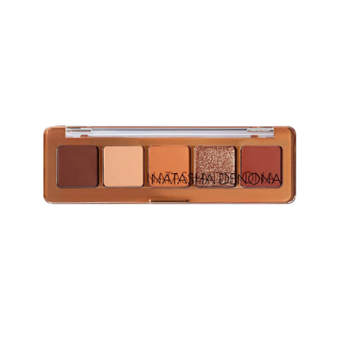   Летуаль NATASHA DENONA Палетка теней для век Mini Bronze Palette