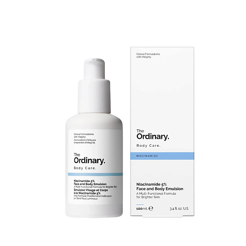 THE ORDINARY Эмульсия против пигментации Niacinamide 5% для лица и тела 100.0