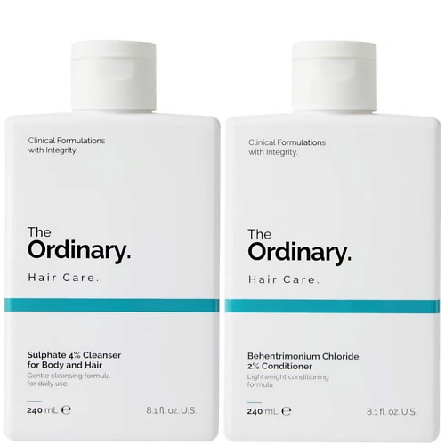 THE ORDINARY Набор Sulphate Cleanser and Behentrimonium Chloride Conditioner Duo 4120₽