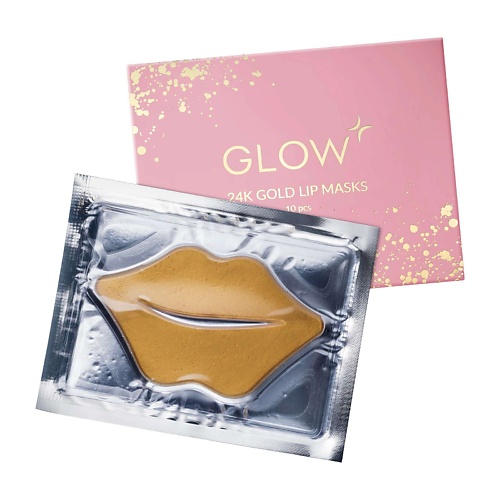 GLOW 24K GOLD CARE Маска (патчи) для губ 1.0 cu пептидная маска патчи для век cu vitamin u hydro gel eye patch 110 0